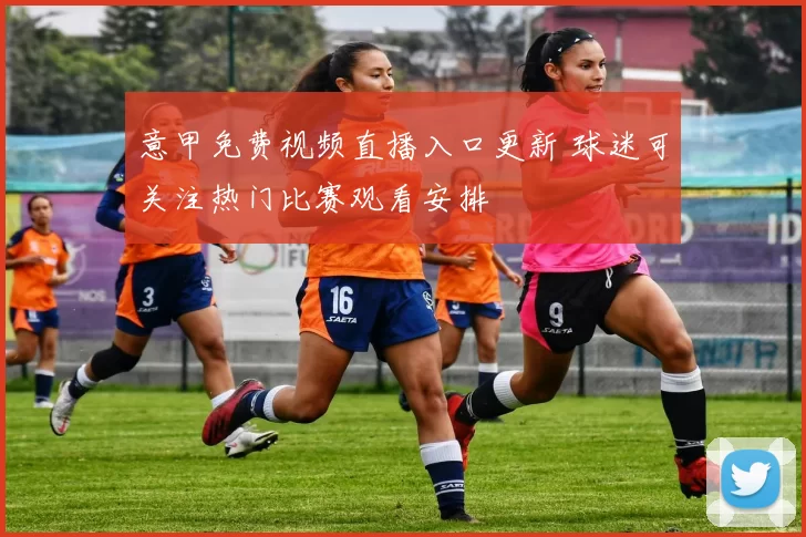 意甲免费视频直播入口更新 球迷可关注热门比赛观看安排